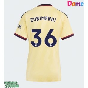 Arsenal Martin Zubimendi #36 Replika Tredjetrøje Dame 2026-27 Kortærmet